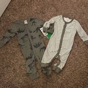 Striped and Animal Print Kids One Pieces